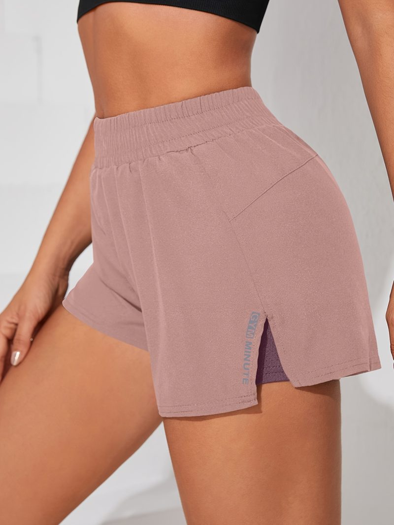 Women's Casual Athletic Yoga Shorts With Pockets - Image 4