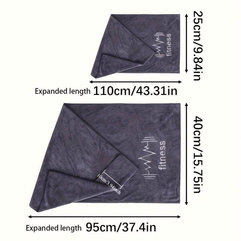 Microfiber Fitness Towel, Yoga Towel - Image 17