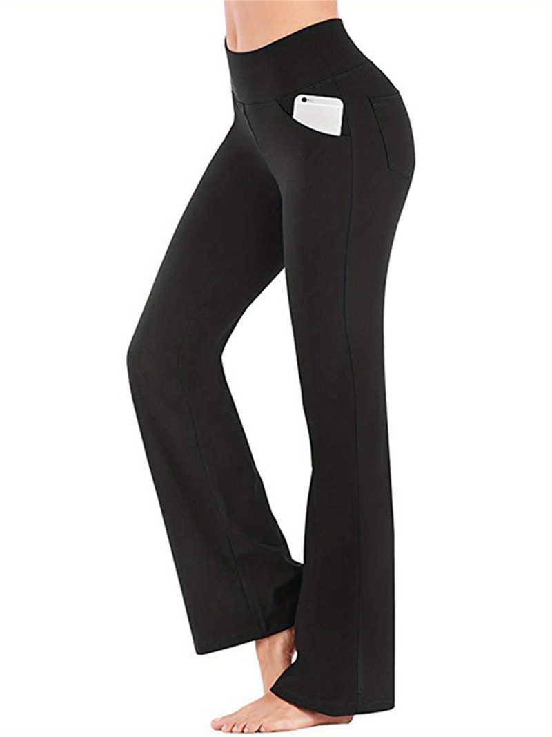 Women's High-Waisted Flared Yoga Pants - Image 10