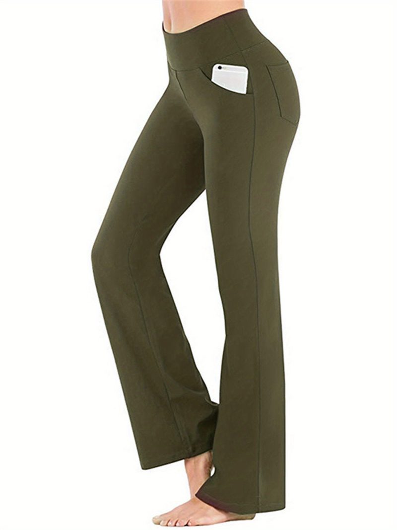 Women's High-Waisted Flared Yoga Pants - Image 8