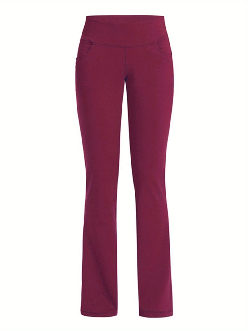 Women's High-Waisted Flared Yoga Pants - Image 3