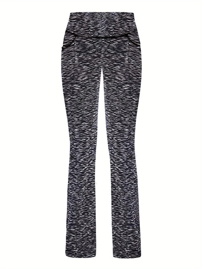 Women's High-Waisted Flared Yoga Pants - Image 2