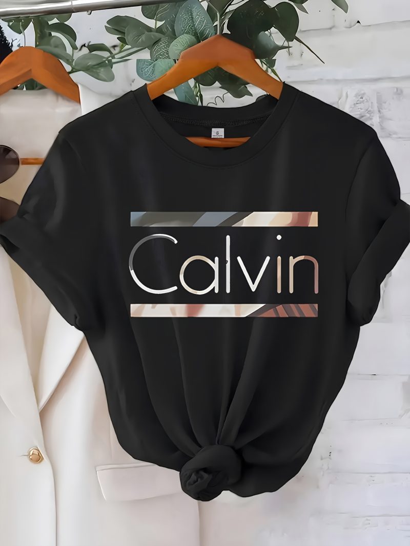 Calvin Women's Soft Casual T-Shirt - Image 2