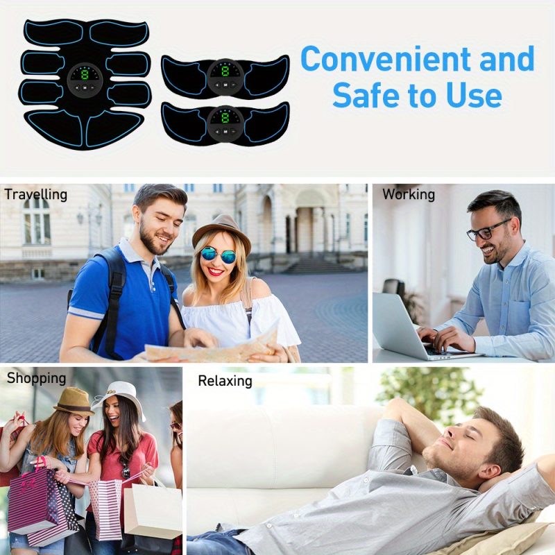 Unisex Muscle Pad with LCD Display - Image 7