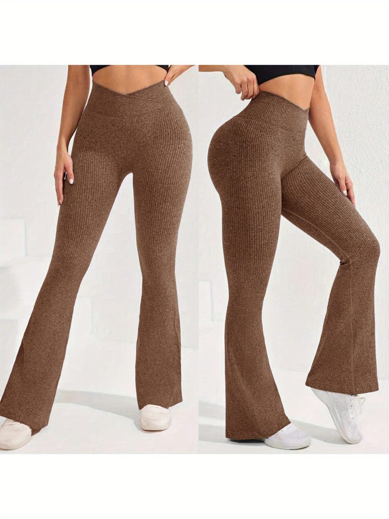 Women's High Waist Yoga Pants with Hip Lift - Image 5
