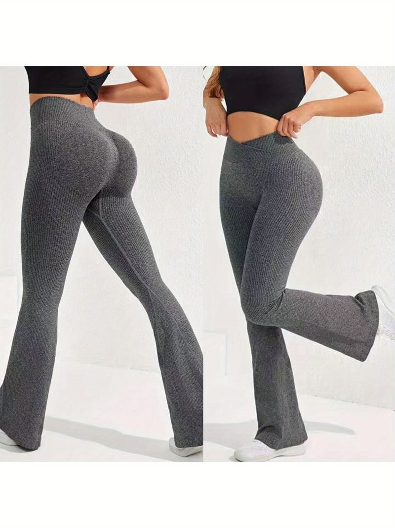 Women's High Waist Yoga Pants with Hip Lift - Image 7