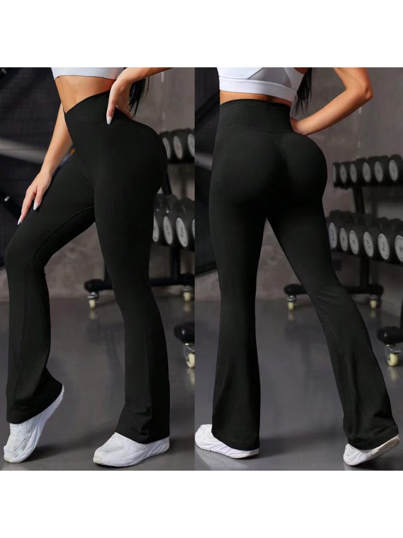 Women's High Waist Yoga Pants with Hip Lift - Image 6
