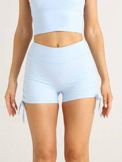 Women Side Drawstring Shorts