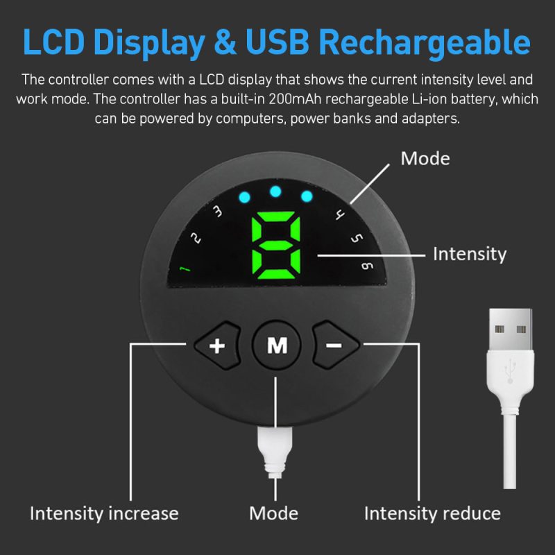 Unisex Muscle Pad with LCD Display - Image 8