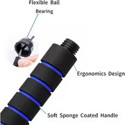 Adjustable 2.8M Jump Rope with Ball Bearings and Foam Handles - Image 6