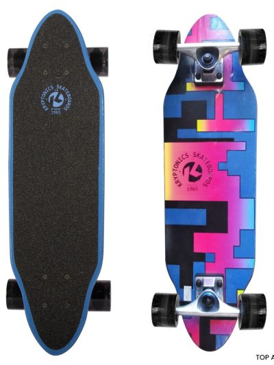 Kryptonics 26″ Mini Cruiser Skateboard